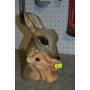 Vintage Royal Copley Bambi Planter