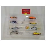 Assorted Lures & Box
