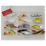 Assorted Lures & Box