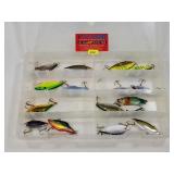 Assorted Lures & Box