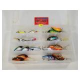 Assorted Lures & Box