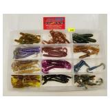 Assorted Plastic Worm Bait