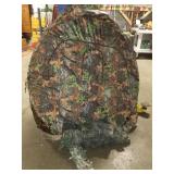 Pop Up Hunting Blind, CamoFencing, Game Cart