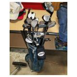 Golf Bag assorted Clubs