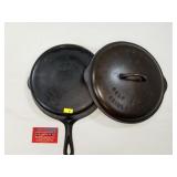 Griswold No. 9 Skillet w/Basting lid