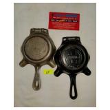 Griswold Ashtrays w/ Matchholder  x 2
