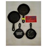 Cast Iron Advertising Ashtrays