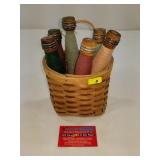 Basket of Antique Spools