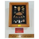 Arrowhead Collection in Case