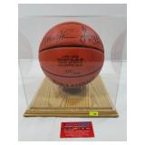 Larry Bird & Magic Johnson MVP Basketball "Signed"