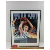 Larry Bird Framed Artwork (Autographed & Signed)