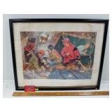 Framed Winchester Advertising