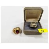 United States Army & Bass Pro Shop Rings