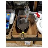 Cast iron Fajita Plate & Apple Peeler