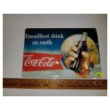 Coca-Cola Tin Sign