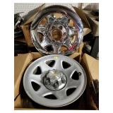 Chevrolet Silverado Steel Wheels w/Hub Caps