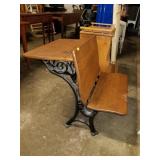 Antique School Desk