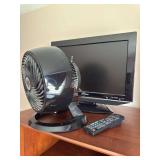 Fan and TV