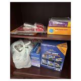 Coin counter and office supplies