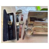 Fossil watches, Disney watches, cross pens