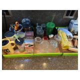 3 flats of miscellaneous household items as shown