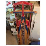 Vintage western clipper sled