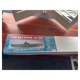 USS Bluefish radio controlled submarine model