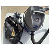 Small shop vac and hitch mounts