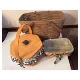 3 Longaberger baskets