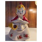 Little red riding hood cookie jar