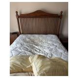 Queen size bed frame. Mattress will be disposed of
