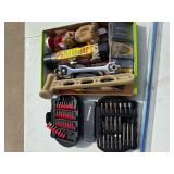 Miscellaneous tools and fiberglass rods