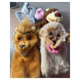 Dakin hand held puppets as shown
