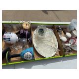 3 flats of miscellaneous household items