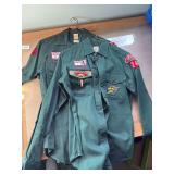 Vintage Boy Scout uniforms
