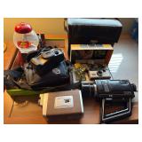 Cameras and miscellaneous household items