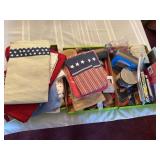 3 flats of miscellaneous household items as shownp