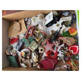 Flat of miscellaneous costume jewelry
