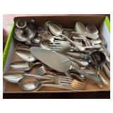 Silver plated flatware