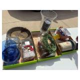 3 flats of miscellaneous household items