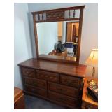 Dresser with mirror. Sumpter cabinet company