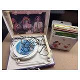 Bee Gees record player and Disney records