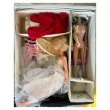 Barbie doll with case