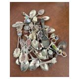 Collector spoons, some sterling