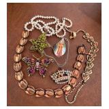 Lots of costume jewelry
