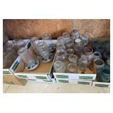 Lots of canning jars