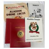 Aladdin Shrine Circus and Temple books