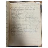 Old letters and notes