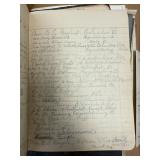 Old letters and notes