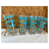 MCM glasses with holder
